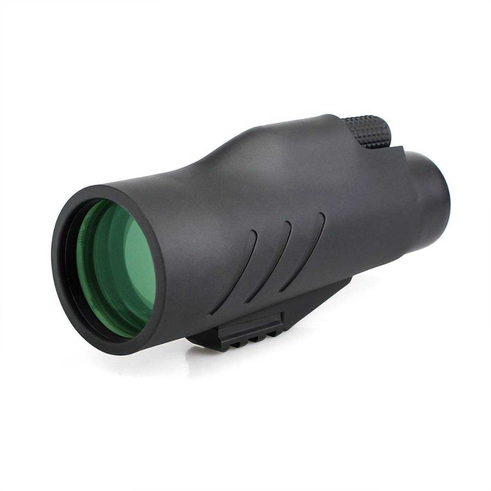 SV32 10x50 Monocular Telescope Bak4 Prism Waterproof for Hunting Camping Hiking with Hand Strap