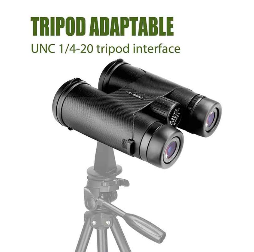SA202 10x42 Binoculars, Compact FMC Lens, Suitable for Bird Watching and Nature Observation