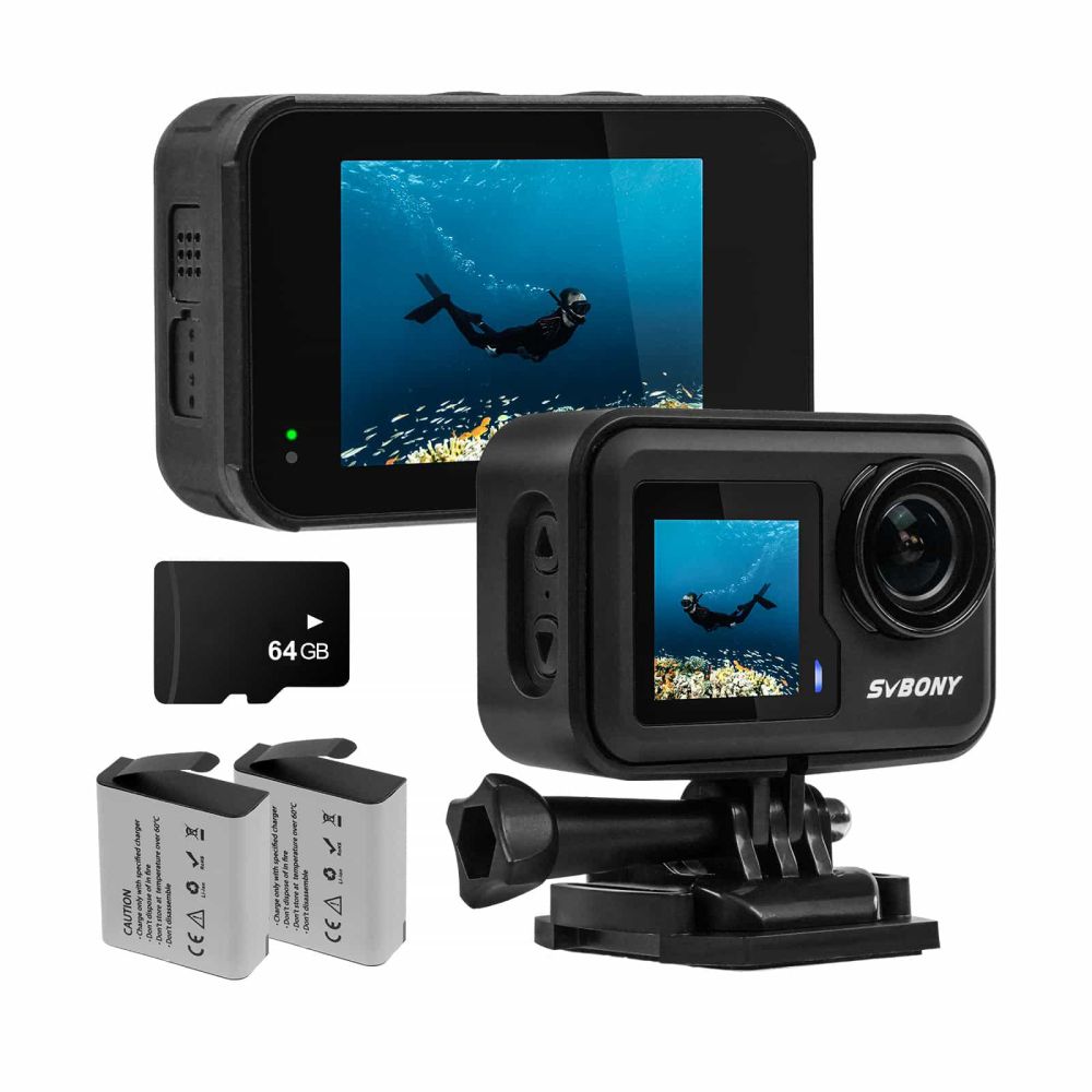 Act20 HD Action Camera IPX8 Waterproof Perfect for Diving Surfing Climbing Riding Outdoor